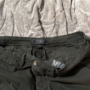 Liverpool Men's Dark Olive Chinos